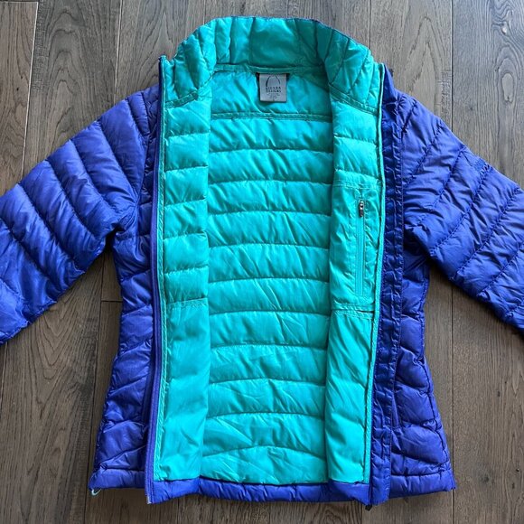 Sierra Designs Dridown 800 Puffer Jacket, Size S, Lightweight Purple Outdoor Ski - Picture 4 of 9